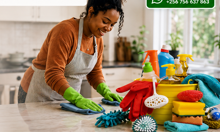 East African maid service worker in Saudi Arabia